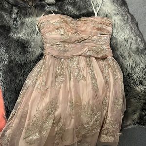 Pink/blush homecoming dress